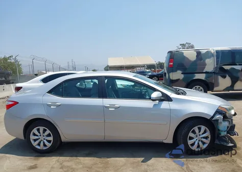 2016 Toyota Corolla Le from USA, damaged, VIN 2T1BURHE0GC684775